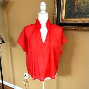Banana Republic sheer blouse